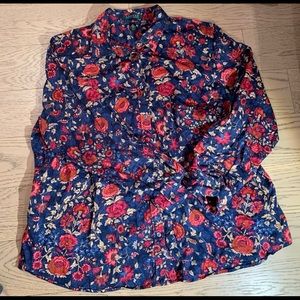 Woman’s Ralph Lauren Floral Shirt